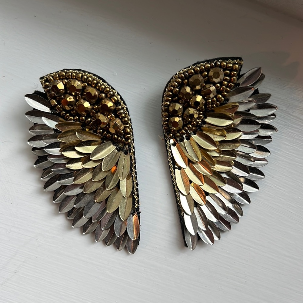 Gorgeous wing earrings